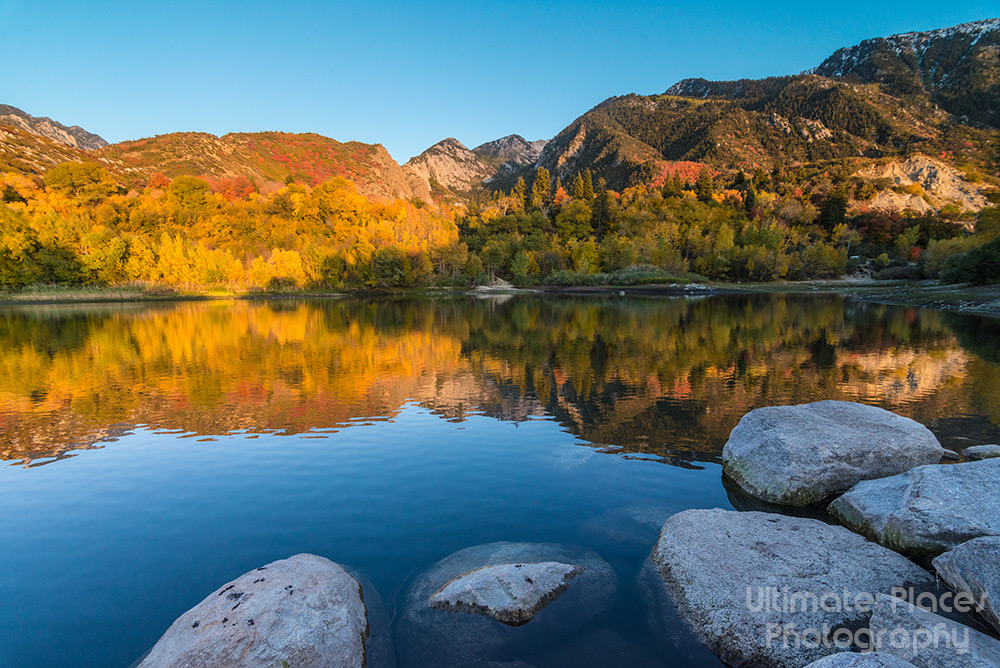 Lower Bell Canyon Reservoir in the Fall - Utah - Photographer's Guide